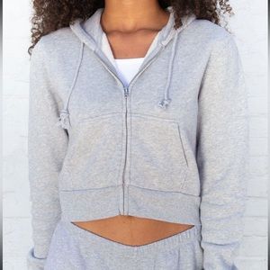 Brandy Melville crystal hoodie